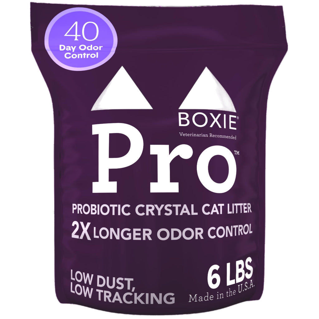 Probiotic Cat Litter, Non-Clumping, Crystal, 6lb C4293