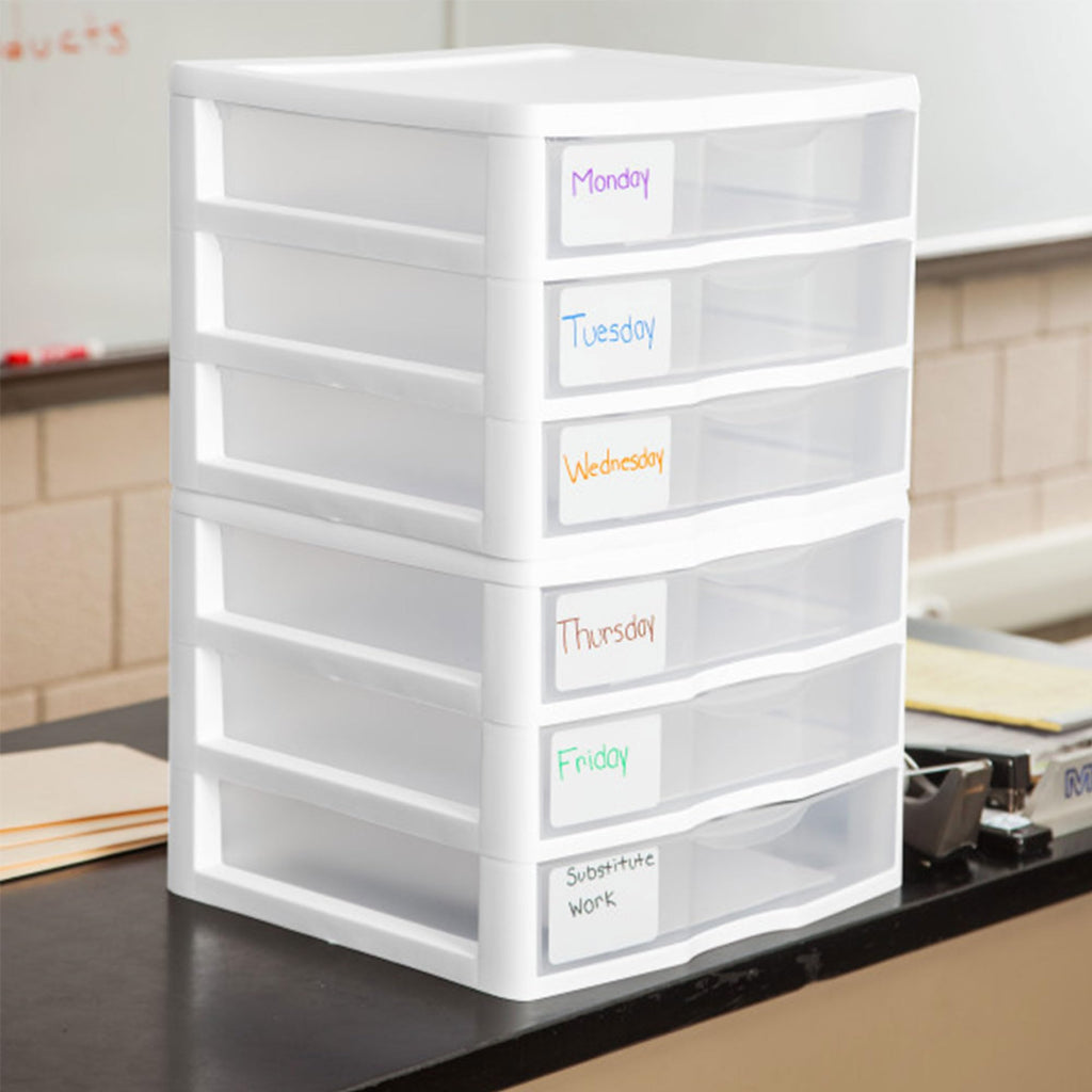 Wide 3-Drawer Storage Unit 6-Pack E4206