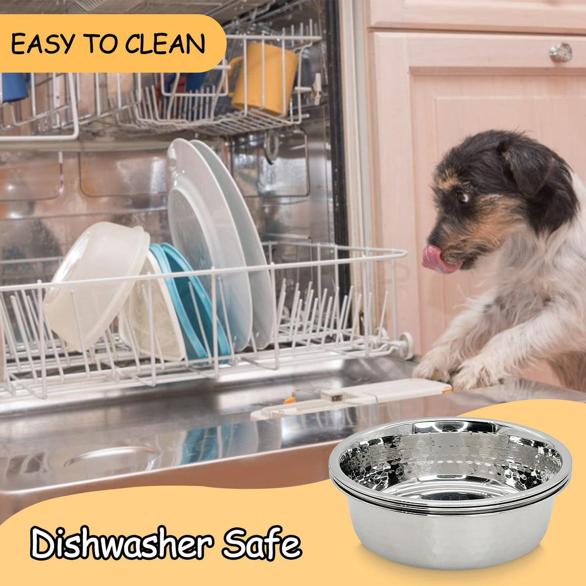 3 Pack Stainless Steel Cat Bowls J371708