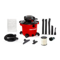 16 Gal. 6.5 Peak HP Wet Dry Vac with Detach Blower R186