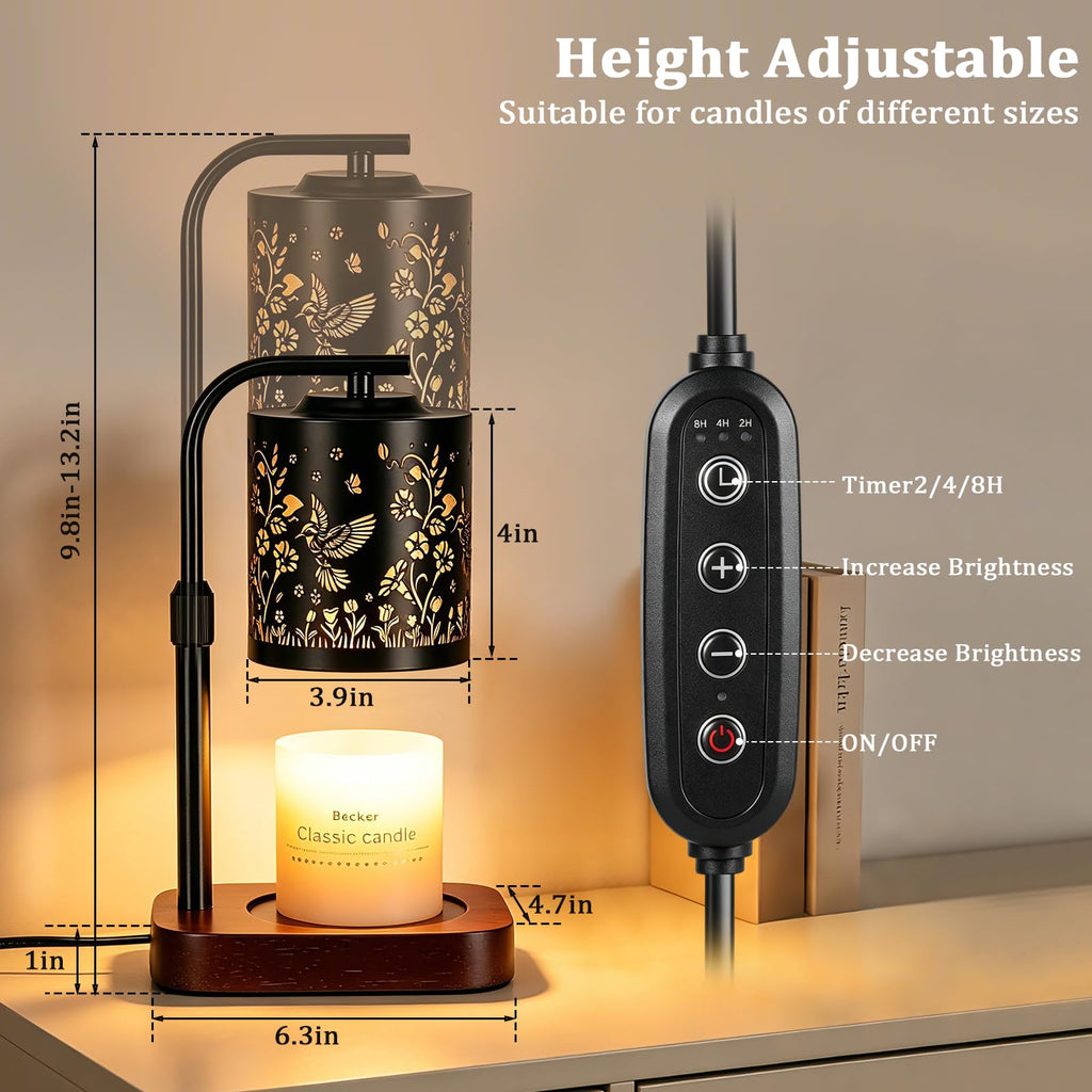 Candle Warmer Lamp with Timer & Dimmer Y783