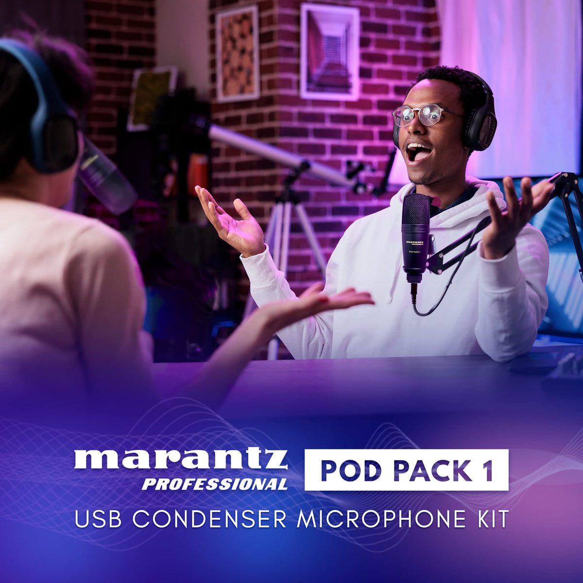 USB Microphone with Boom Arm W6056