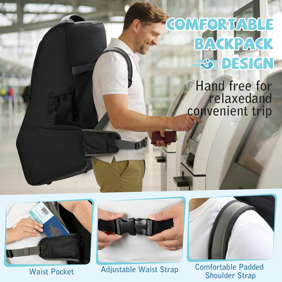 Padded Car Seat Travel Bag K255495