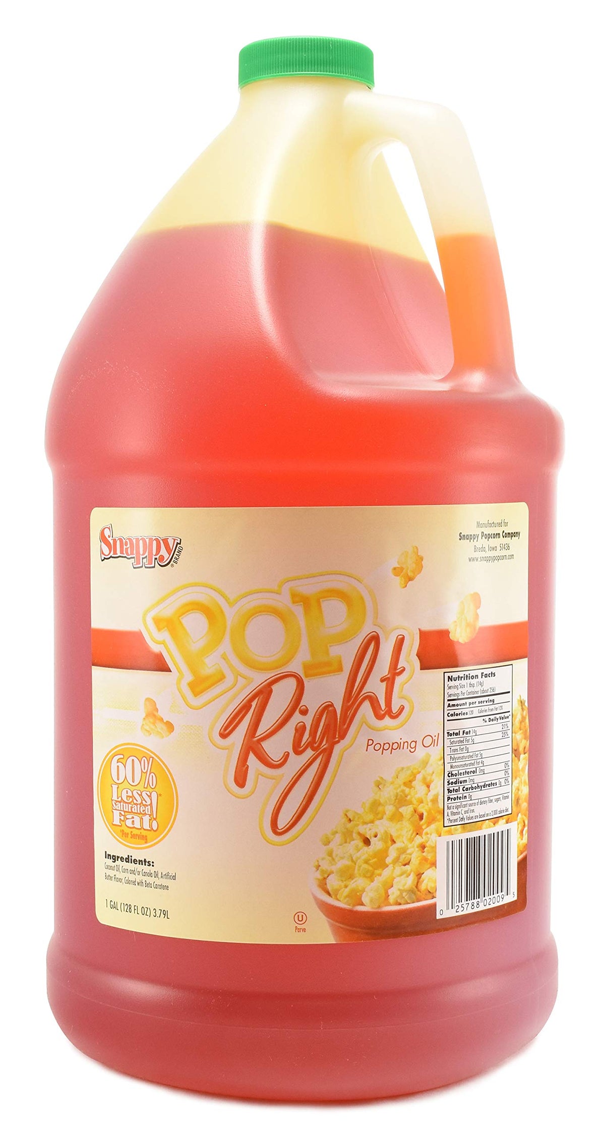 Butter Flavored Popcorn Oil 1 Gallon 4 Pack Q258