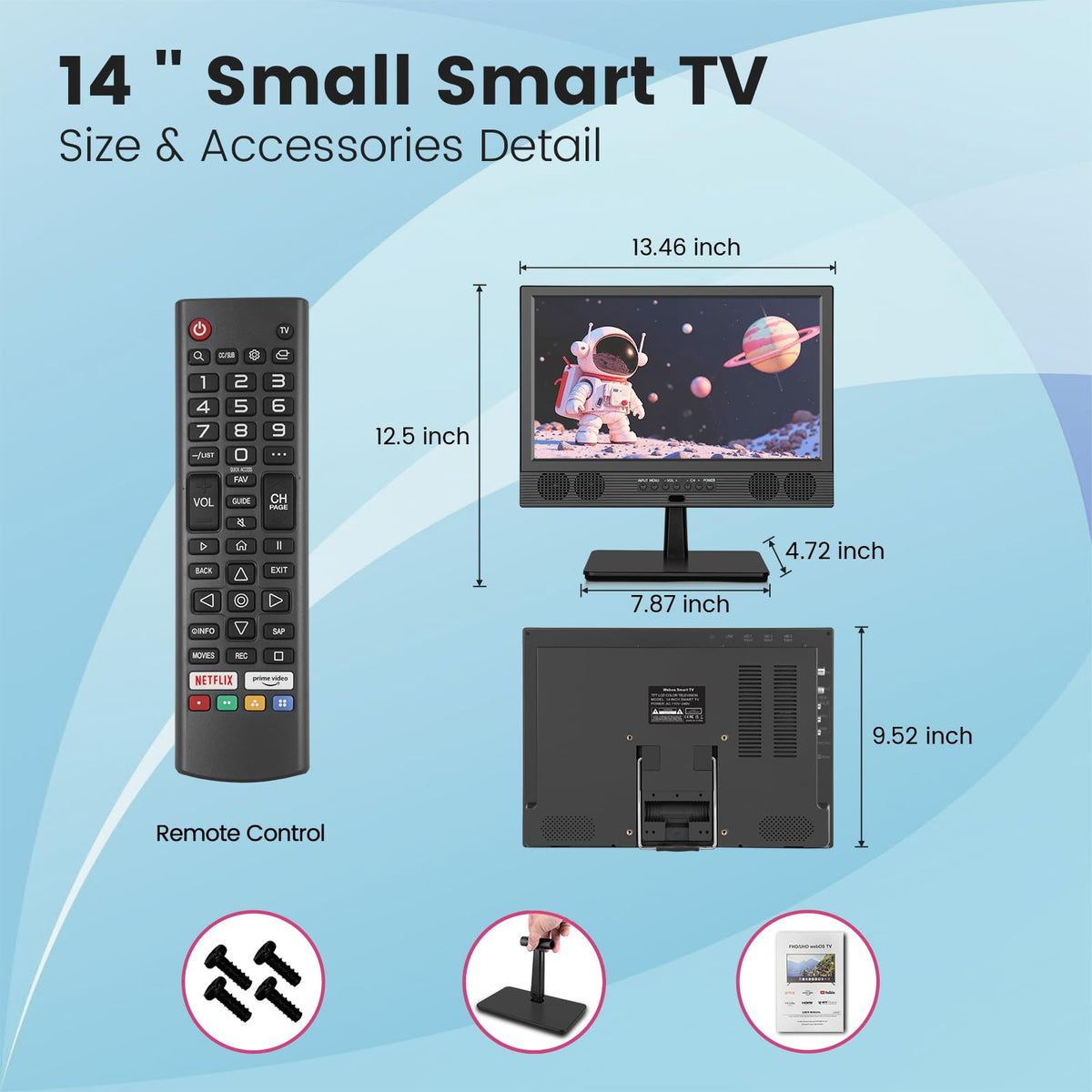 14 Inch HD LED Smart TV O12594