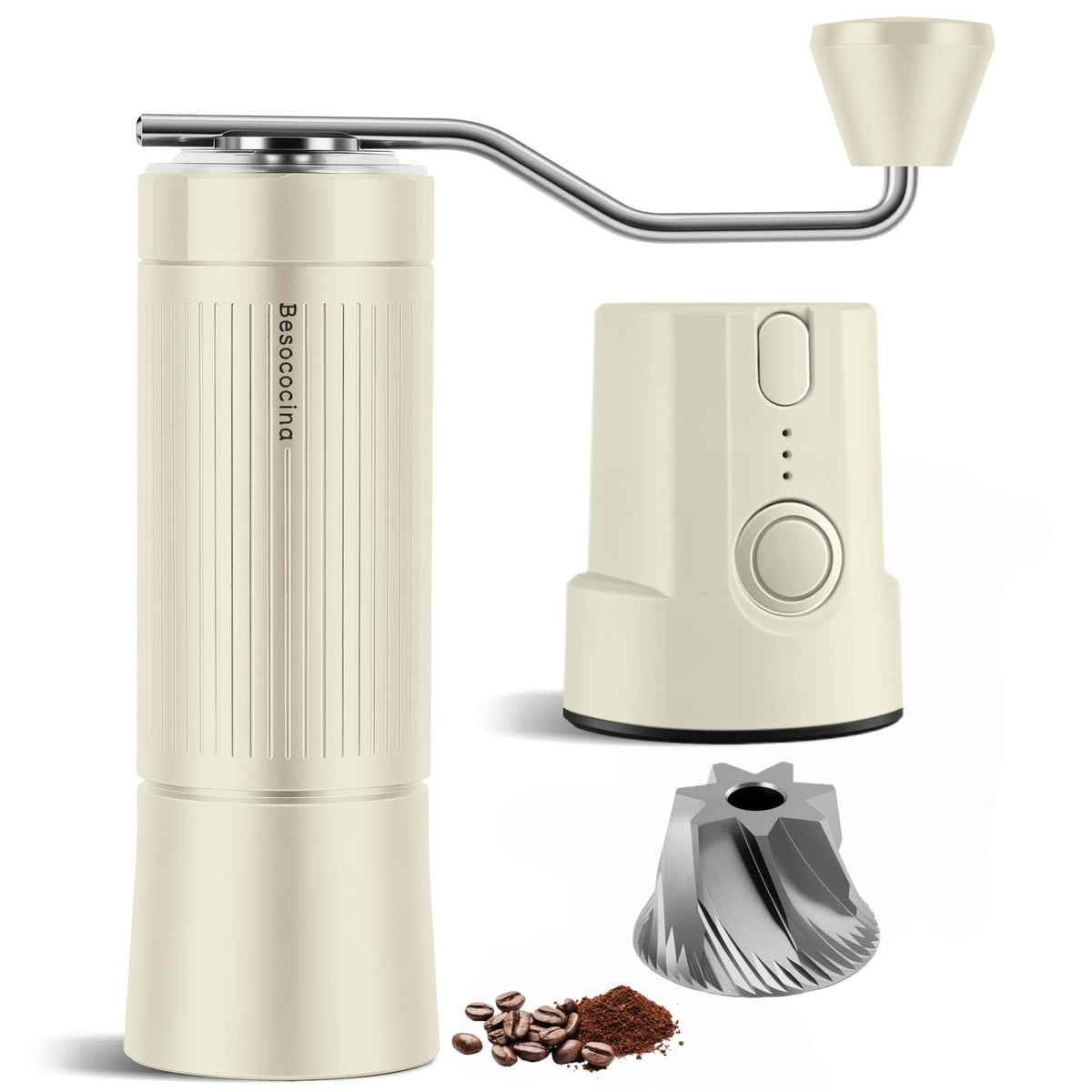 Manual & Electric Burr Coffee Grinder L36279