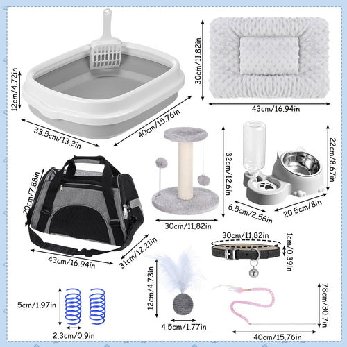 10 Pcs Kitten Starter Kit H245