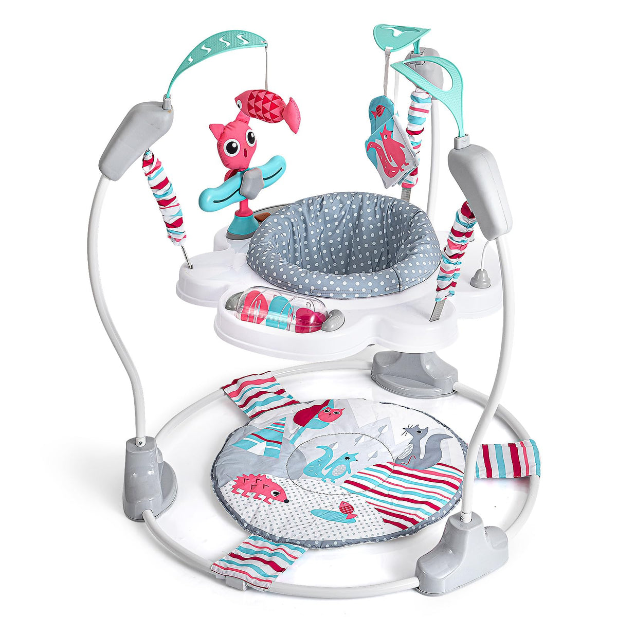 Baby Jumper Activity Center with Music & Lights, Pink U478