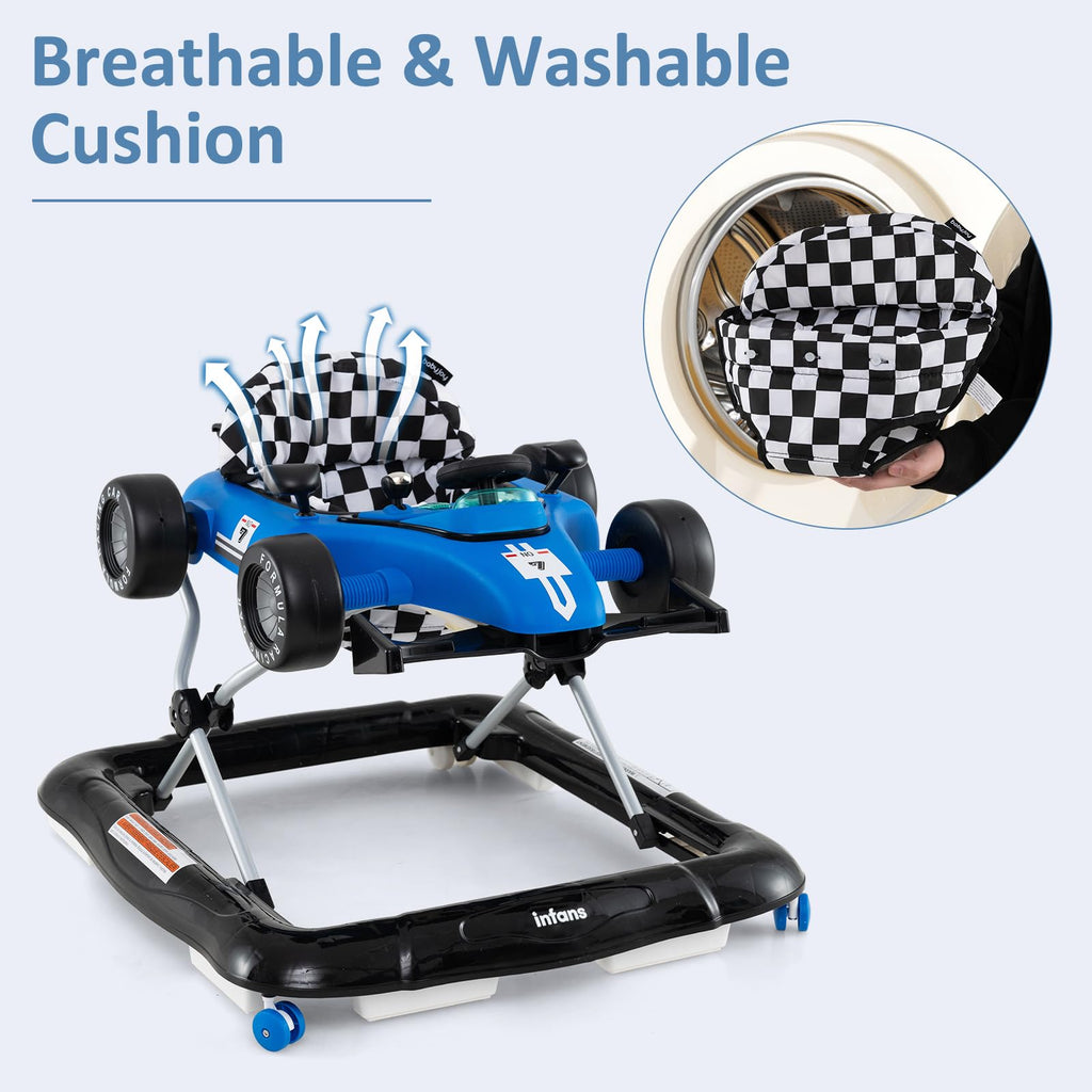 4 in 1 Foldable Baby Walker with Adjustable Height I323