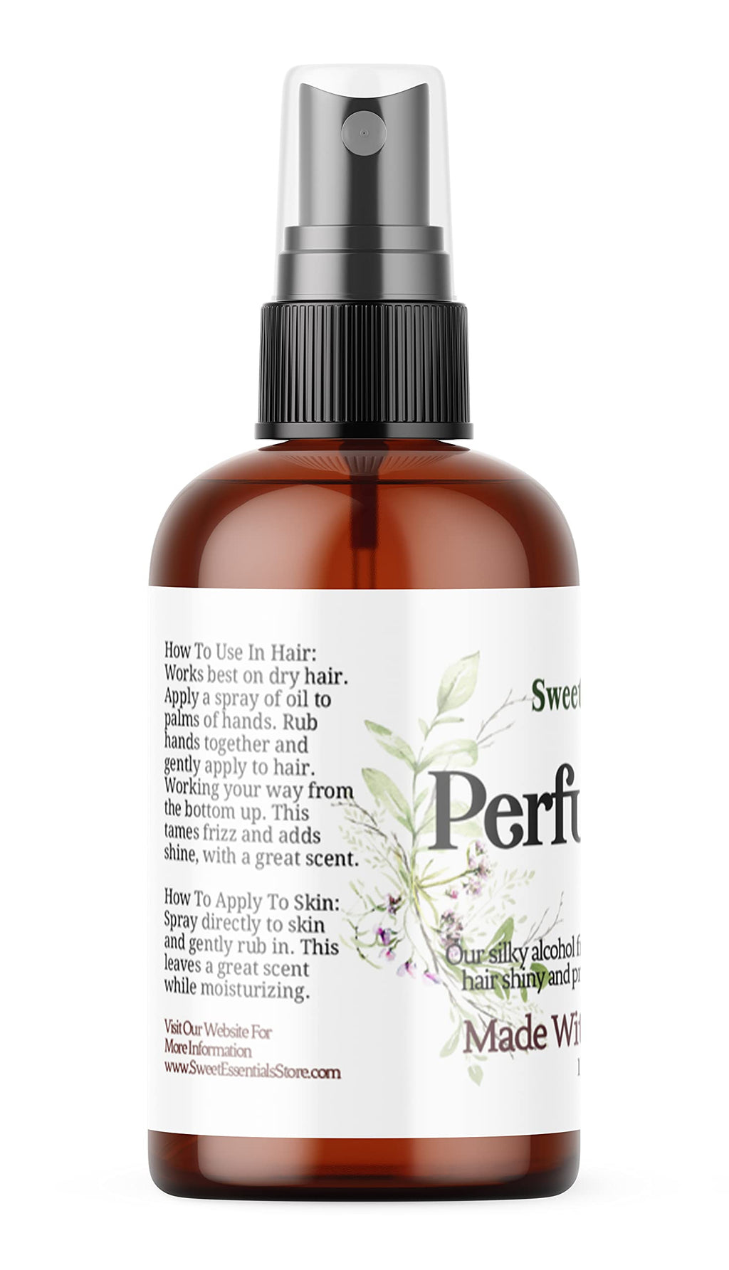 Vanilla Fragrance Oil Hair & Body Spray 4oz R1186