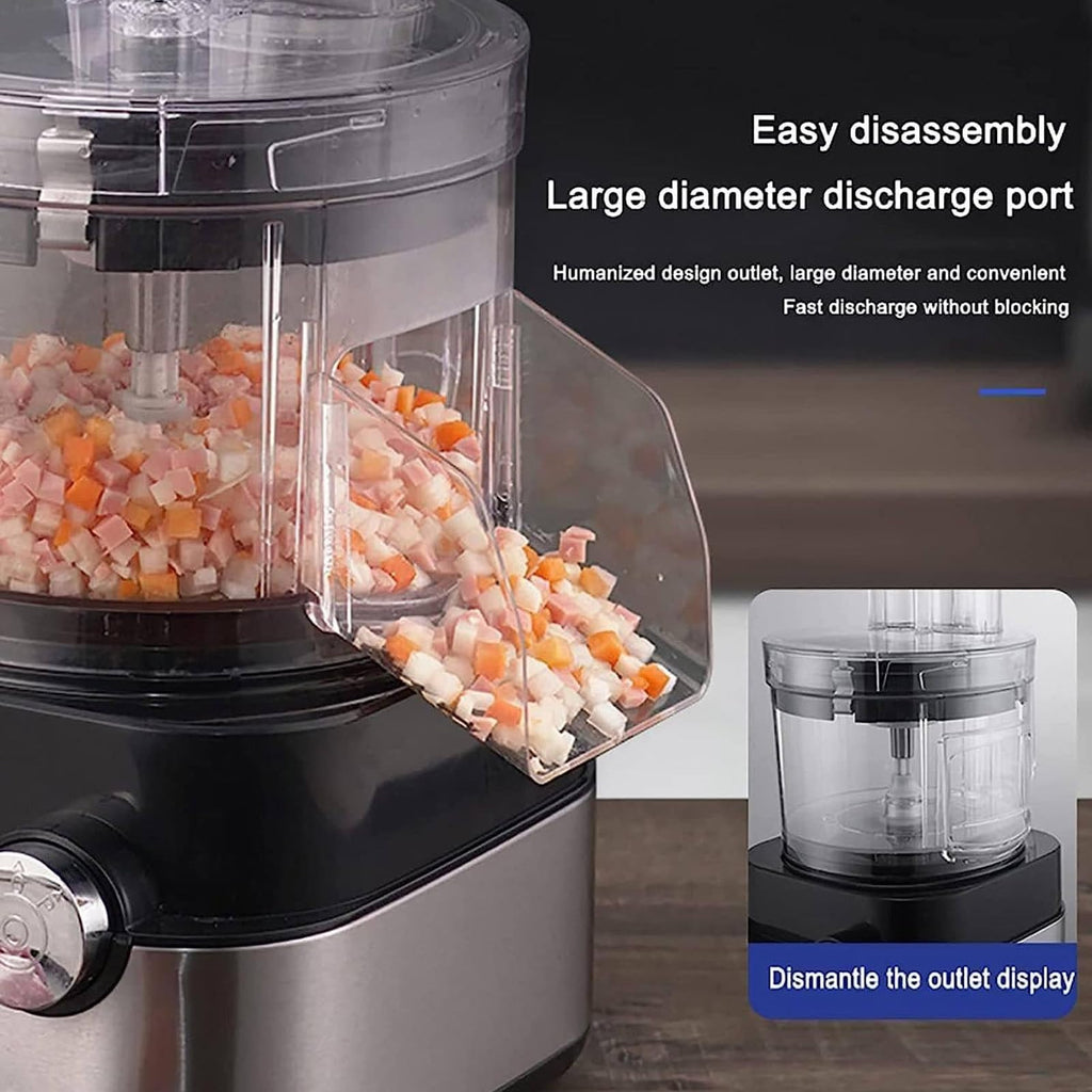4 in 1 Electric Vegetable Dicer with Dicing Molds D9176