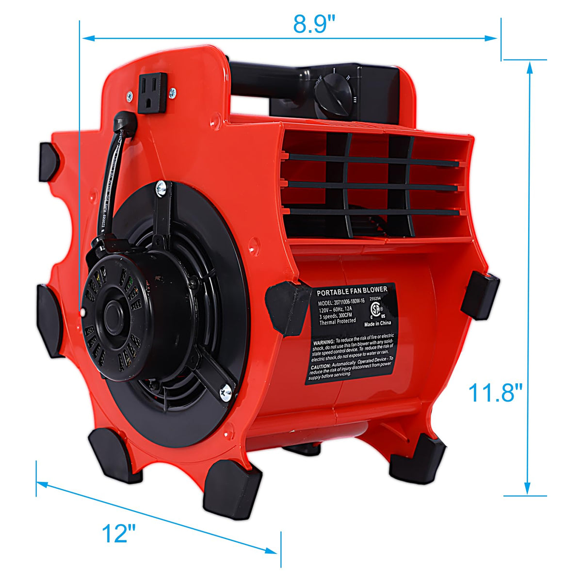 3-Speed Portable Air Mover Y406914