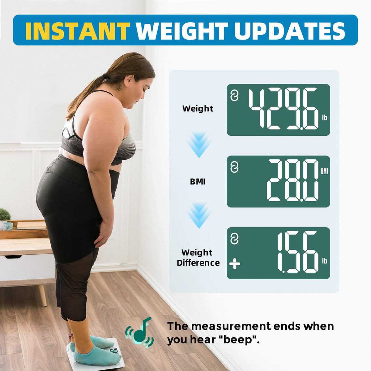 Digital Bathroom Scale U5675