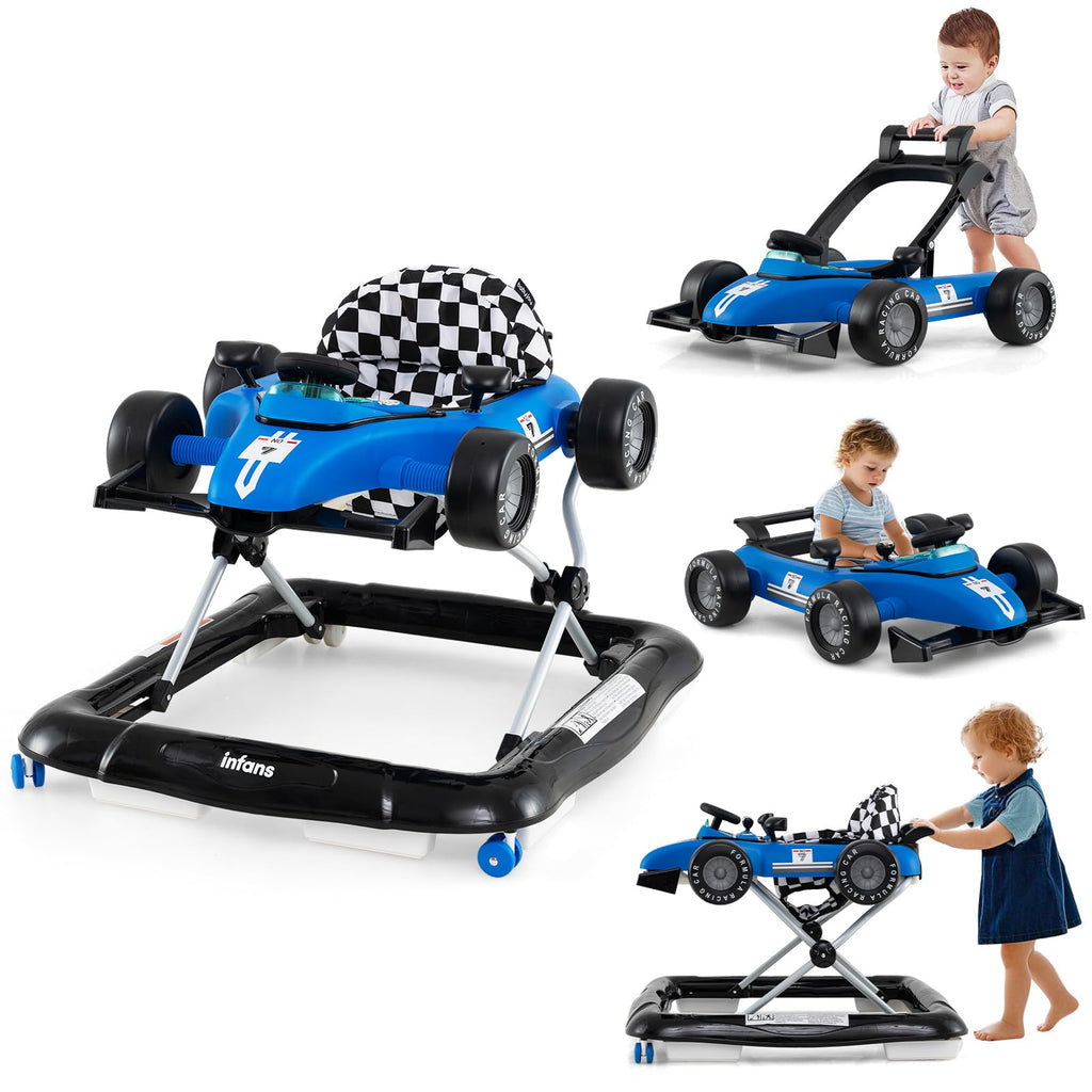 4 in 1 Foldable Baby Walker with Adjustable Height I323