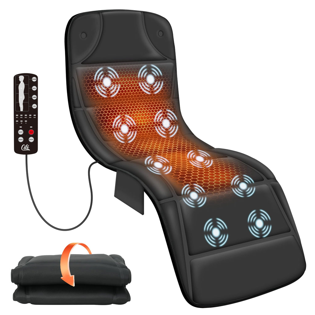 10 Vibration Motors Massage Mat with Auto Shut Off F848783