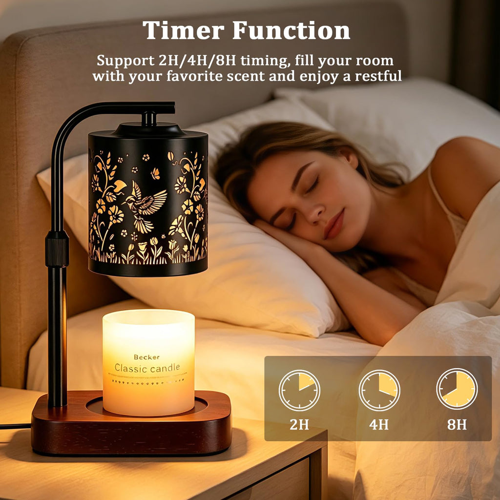Candle Warmer Lamp with Timer & Dimmer Y783