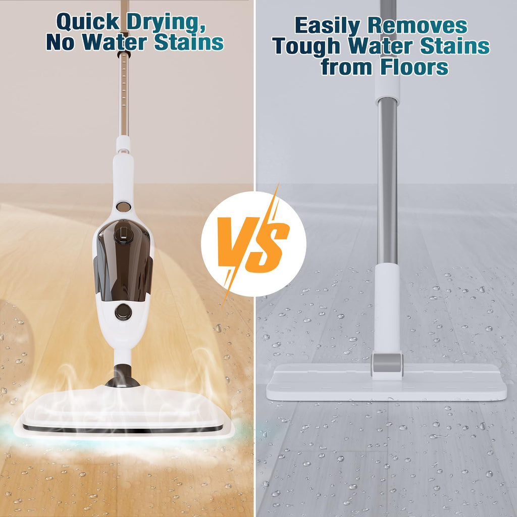 11-in-1 Steam Mop with 15.2 OZ Tank J68383