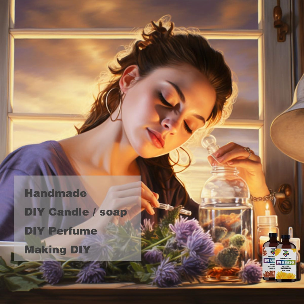 4 Fl Oz Lavender and Marjoram Essential Oil Sets G260