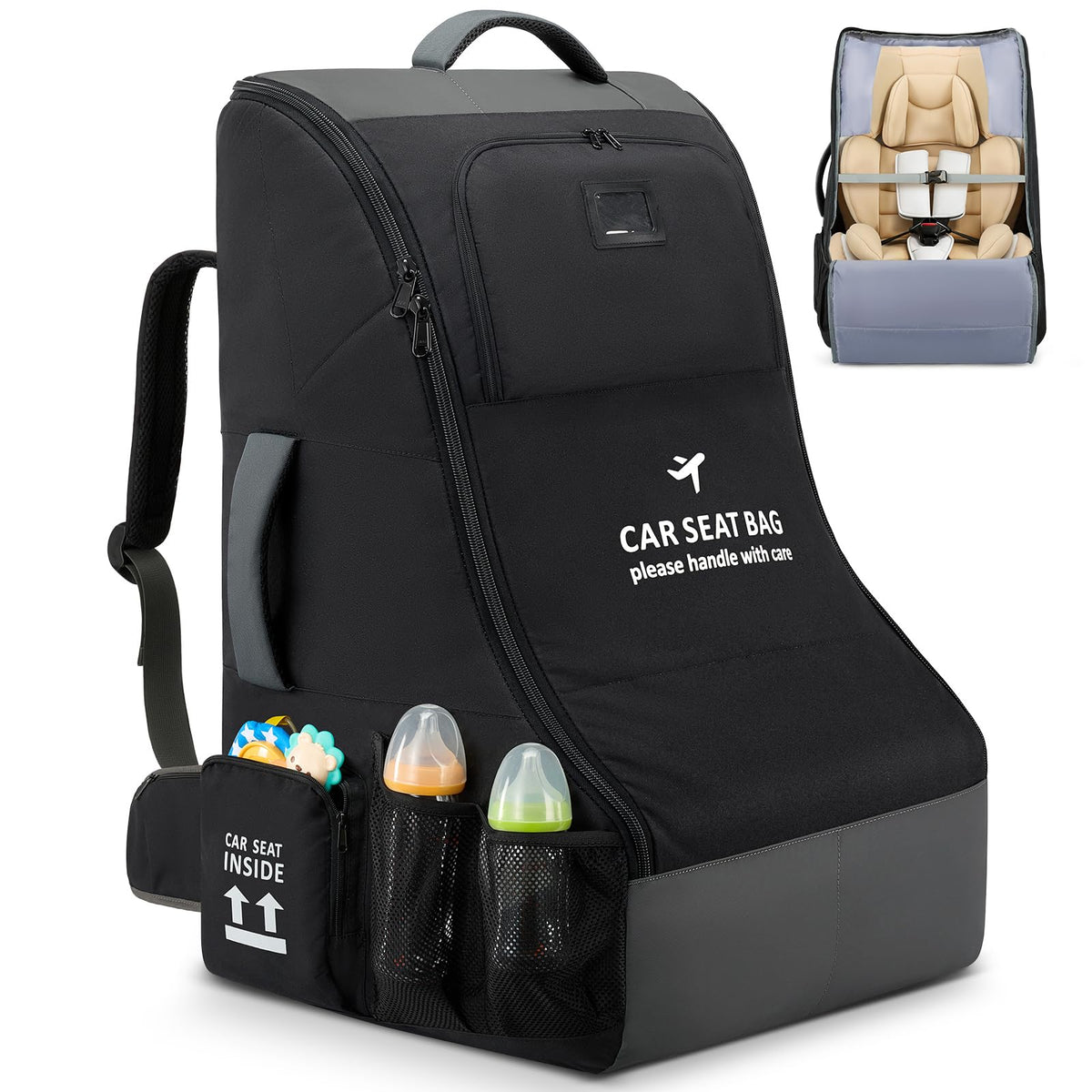 Padded Car Seat Travel Bag K255495
