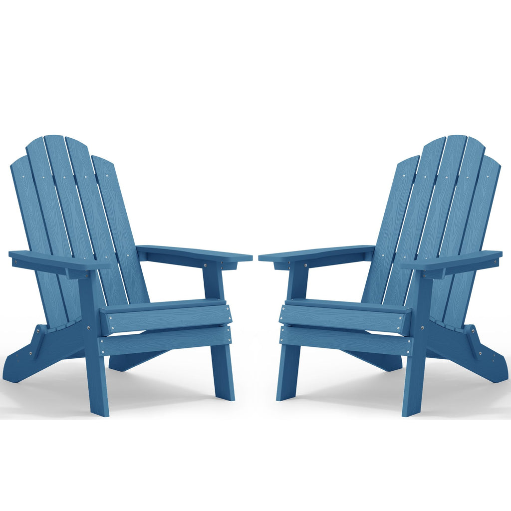Folding Adirondack Chairs Set of 2 Plastic Chair K689096