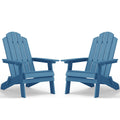 Folding Adirondack Chairs Set of 2 Plastic Chair K689096