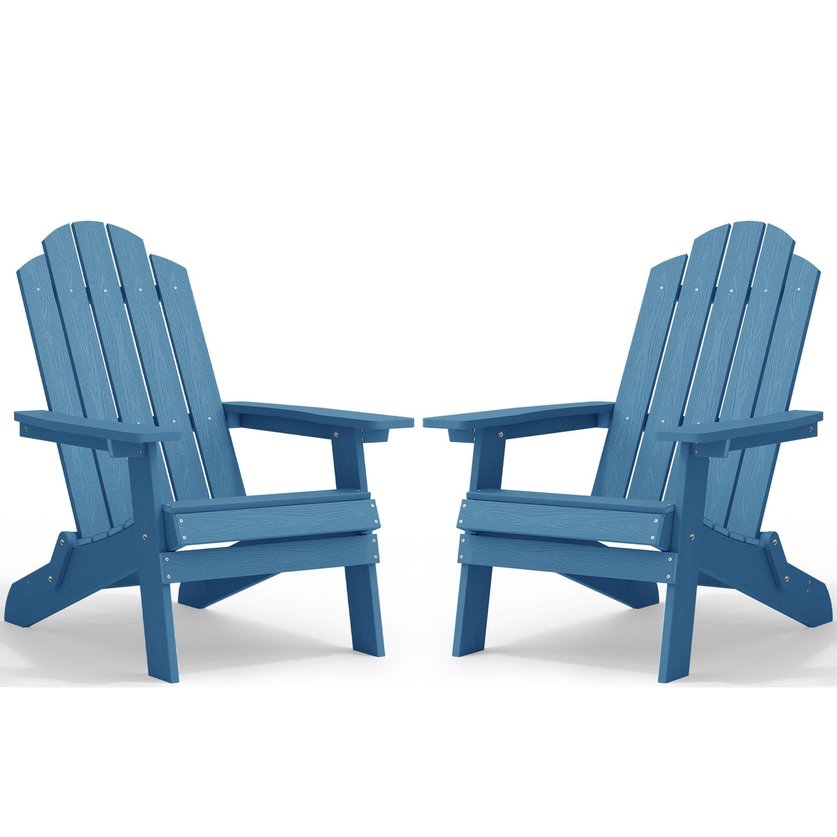 Folding Adirondack Chairs Set of 2 Plastic Chair K689096