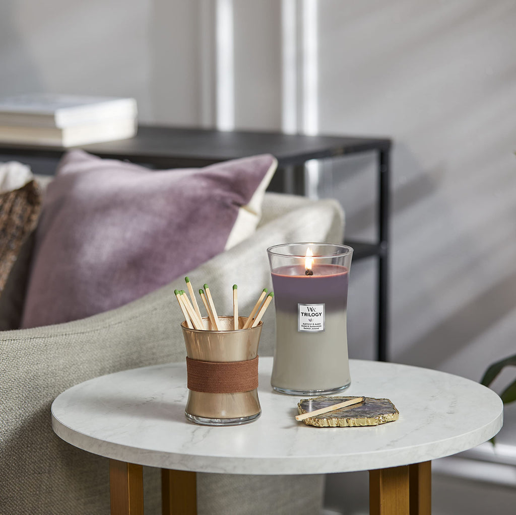 Large Scented Candle with Crackling Wick U8816