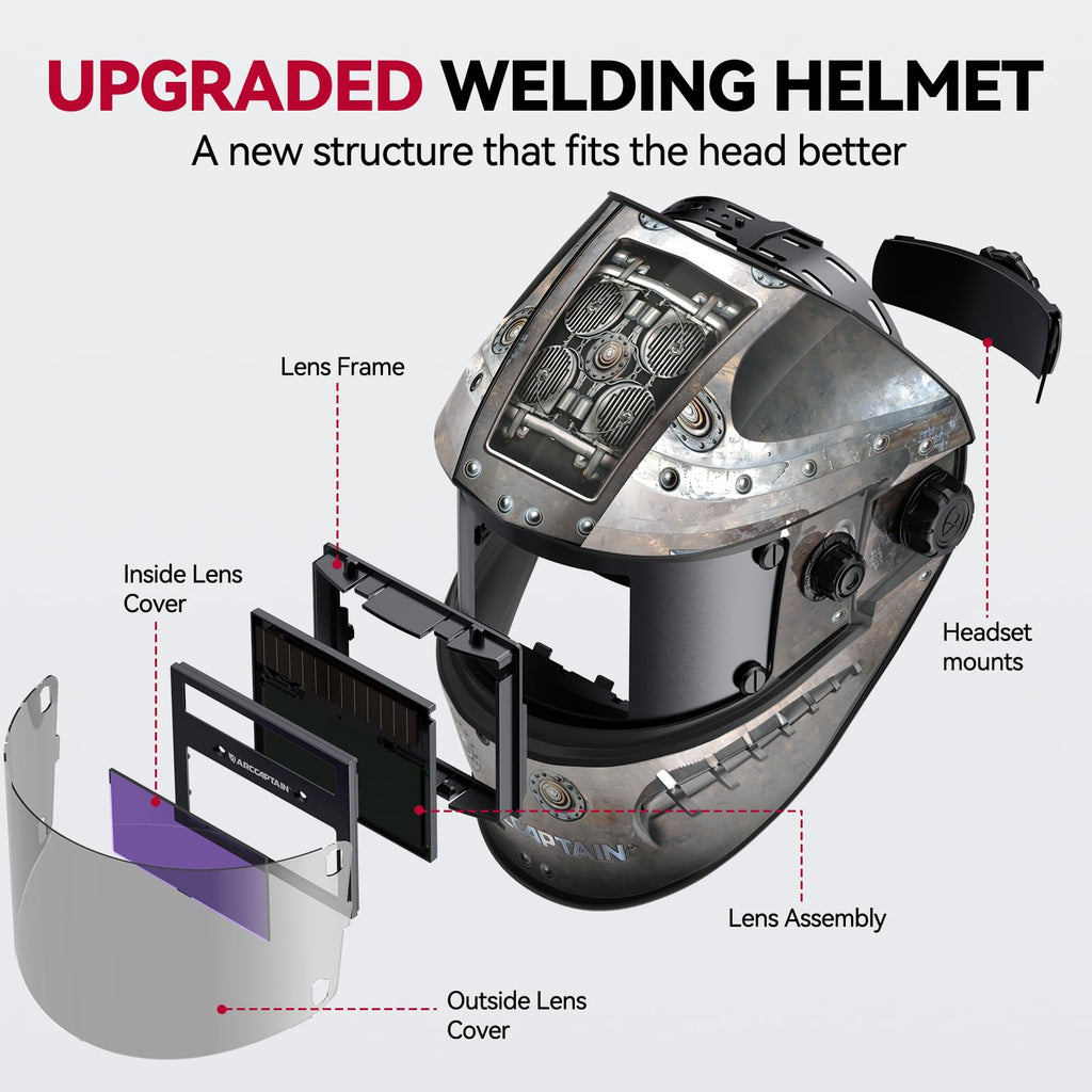 Auto Darkening Welding Helmet Q8093