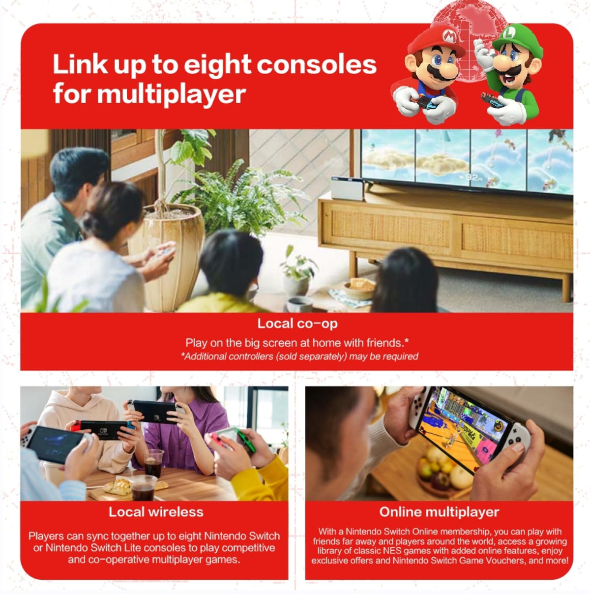 Nintendo Switch OLED Model with White Joy-Con E798610