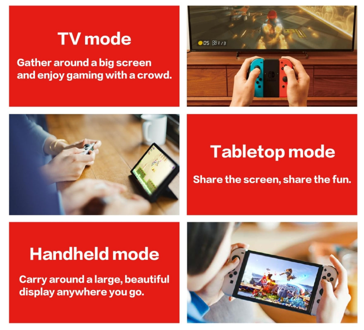 Nintendo Switch OLED Model with White Joy-Con E798610