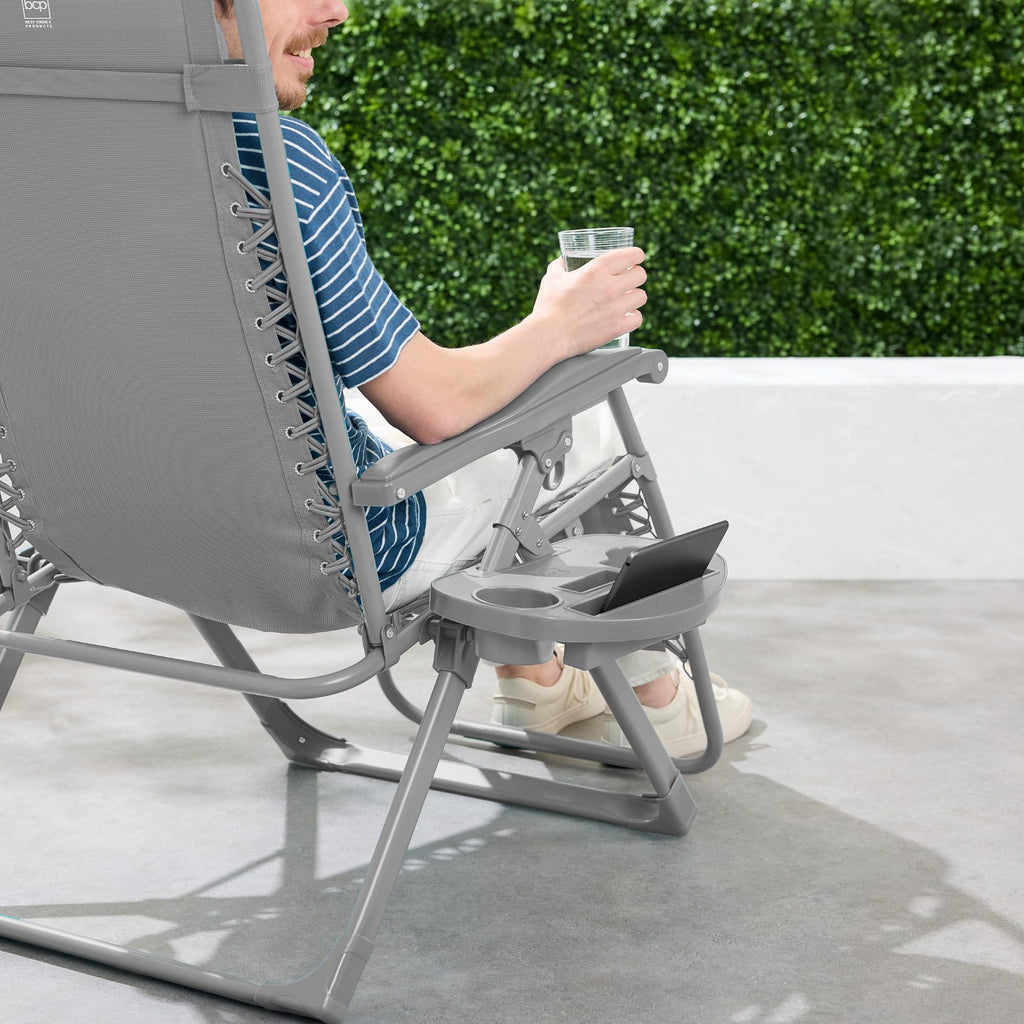 Zero Gravity Chair Recliner Dove Gray A9379