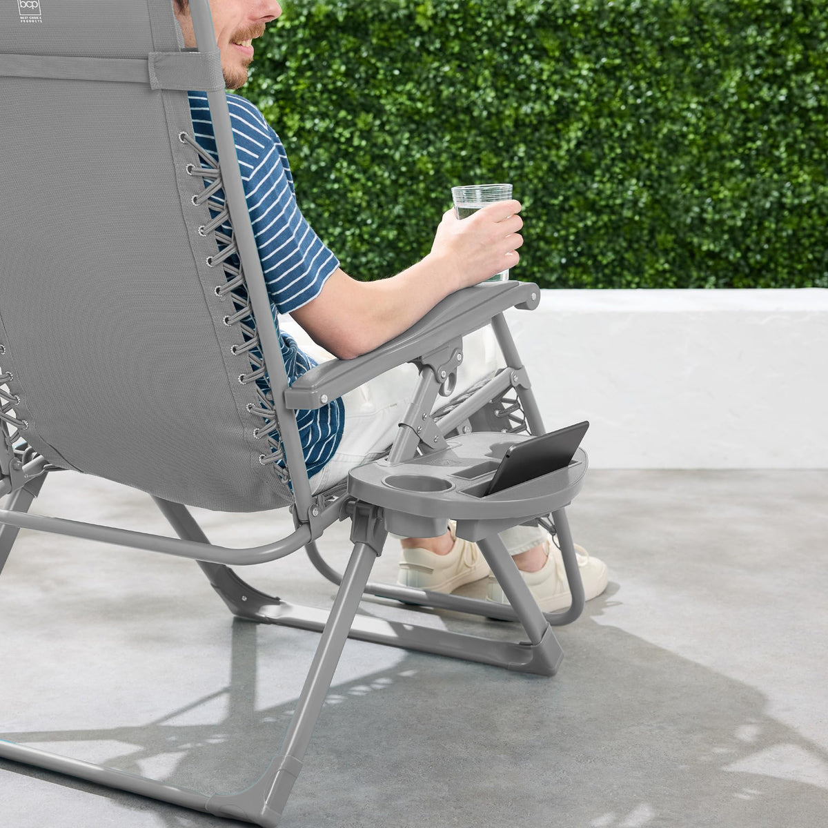 Zero Gravity Chair Recliner Dove Gray A9379