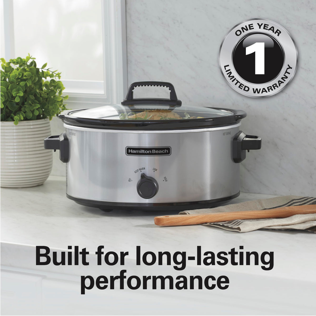 6 Quart Slow Cooker Y587037