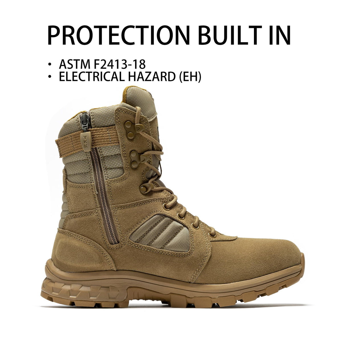 8-Inch Waterproof Military Tactical Boots P800