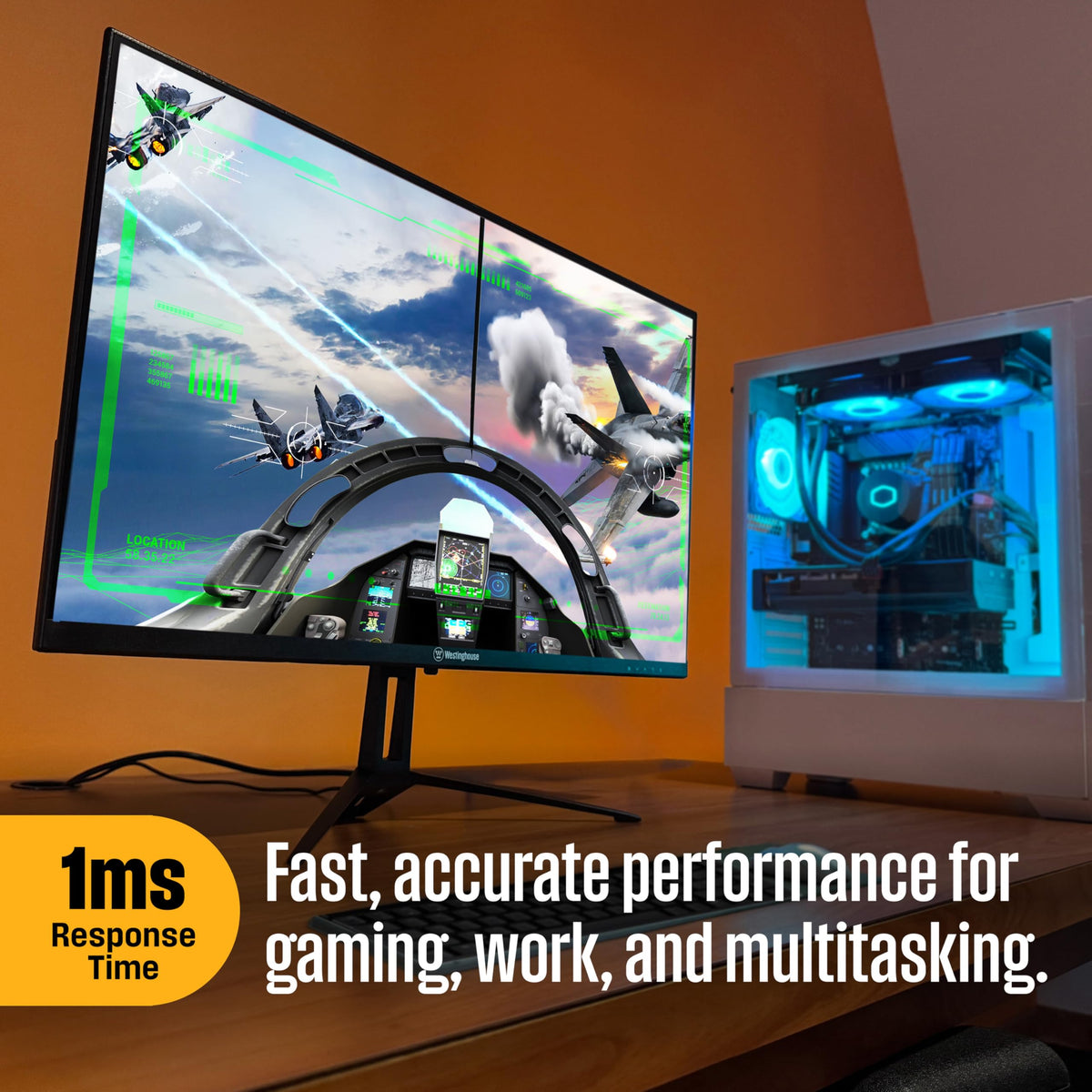 22 Inch FHD 1080P IPS 120Hz Gaming Monitor Y52452
