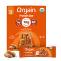 Organic Vegan 10g Protein Bars Peanut Butter 12 Pk F1647