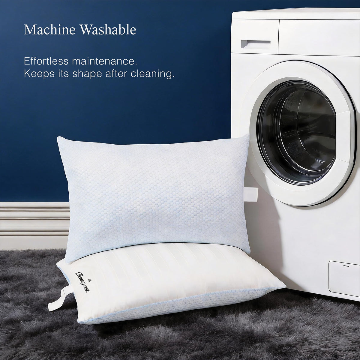 King Size Set of 2 Down Alternative Cooling Pillows R690