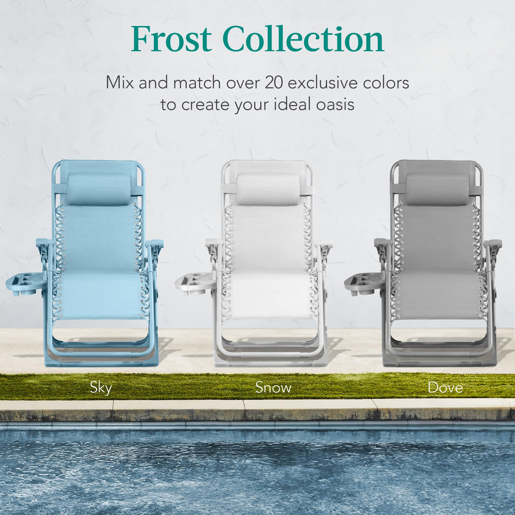 Zero Gravity Chair Recliner Dove Gray A9379