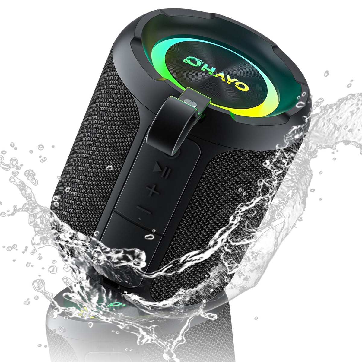 40W Wireless Portable Bluetooth Speaker with Lights, IPX7 Waterproof Q188073