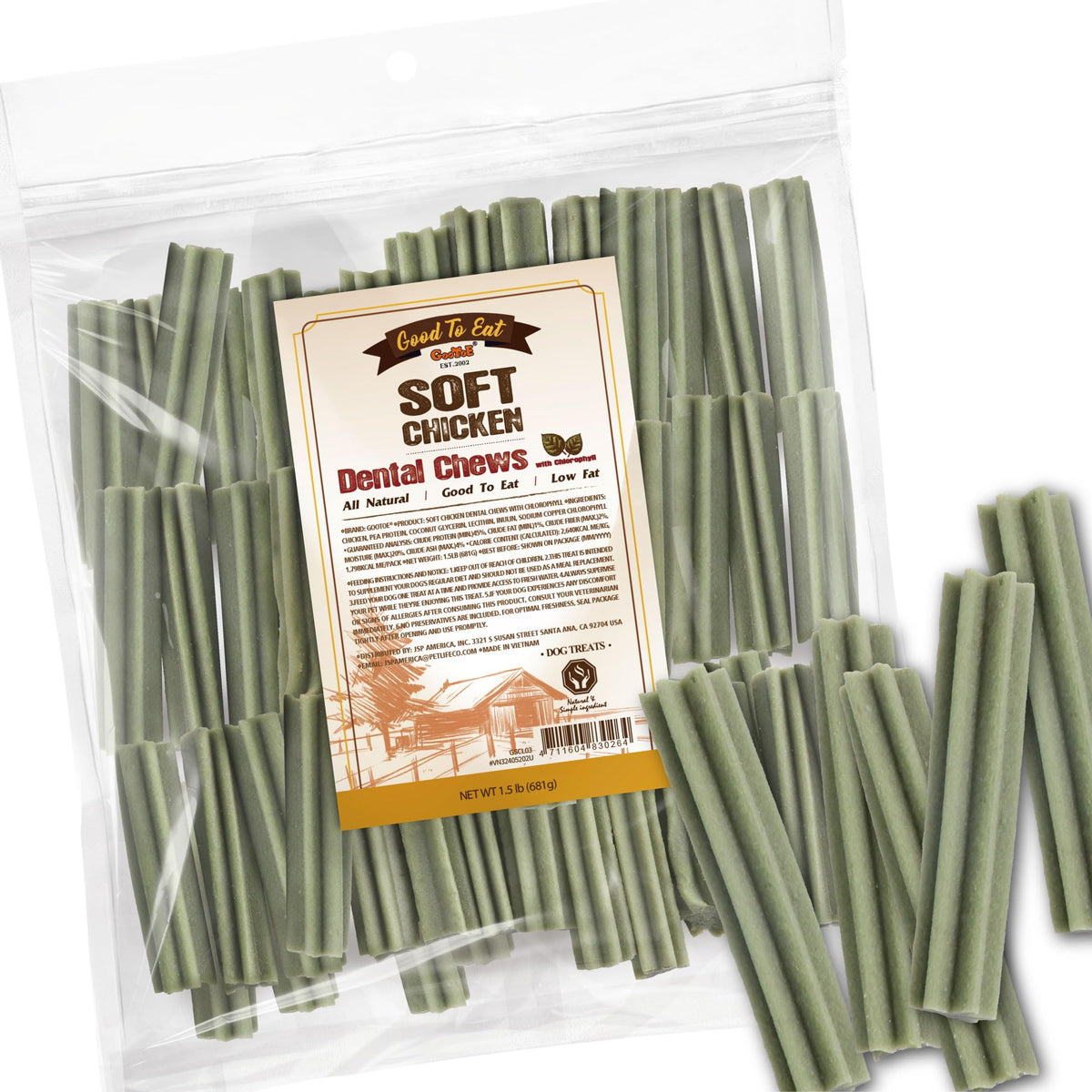 Soft Chicken Dog Treats 1.5 lb X48655