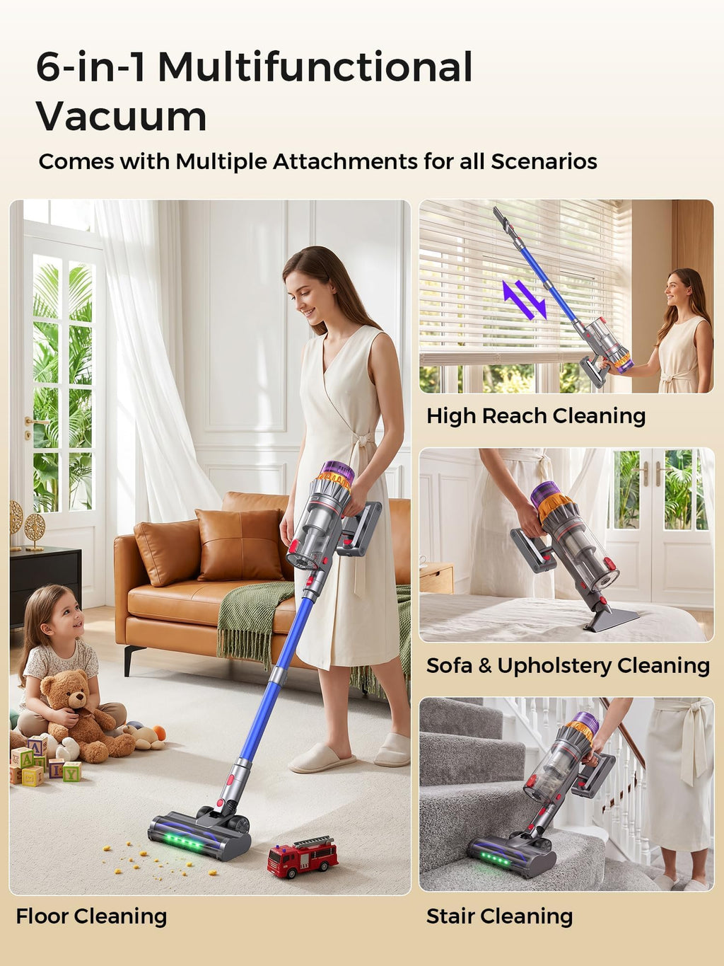 Cordless Stick Vacuum Cleaner F797765