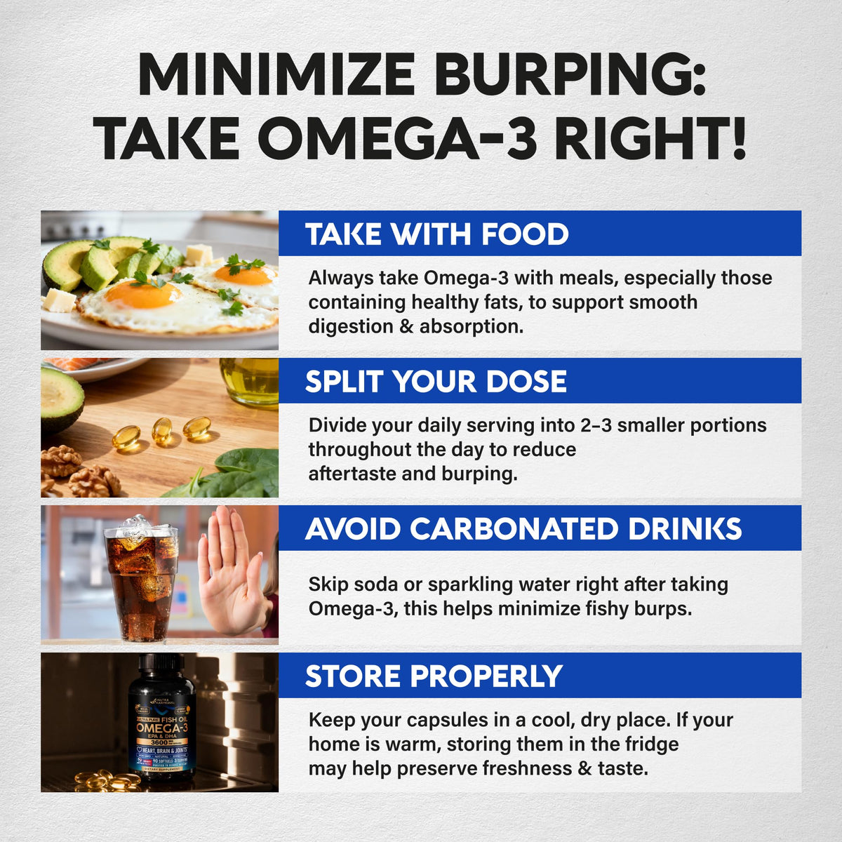 Omega 3 Fish Oil 3600 mg 90 Softgels L4279