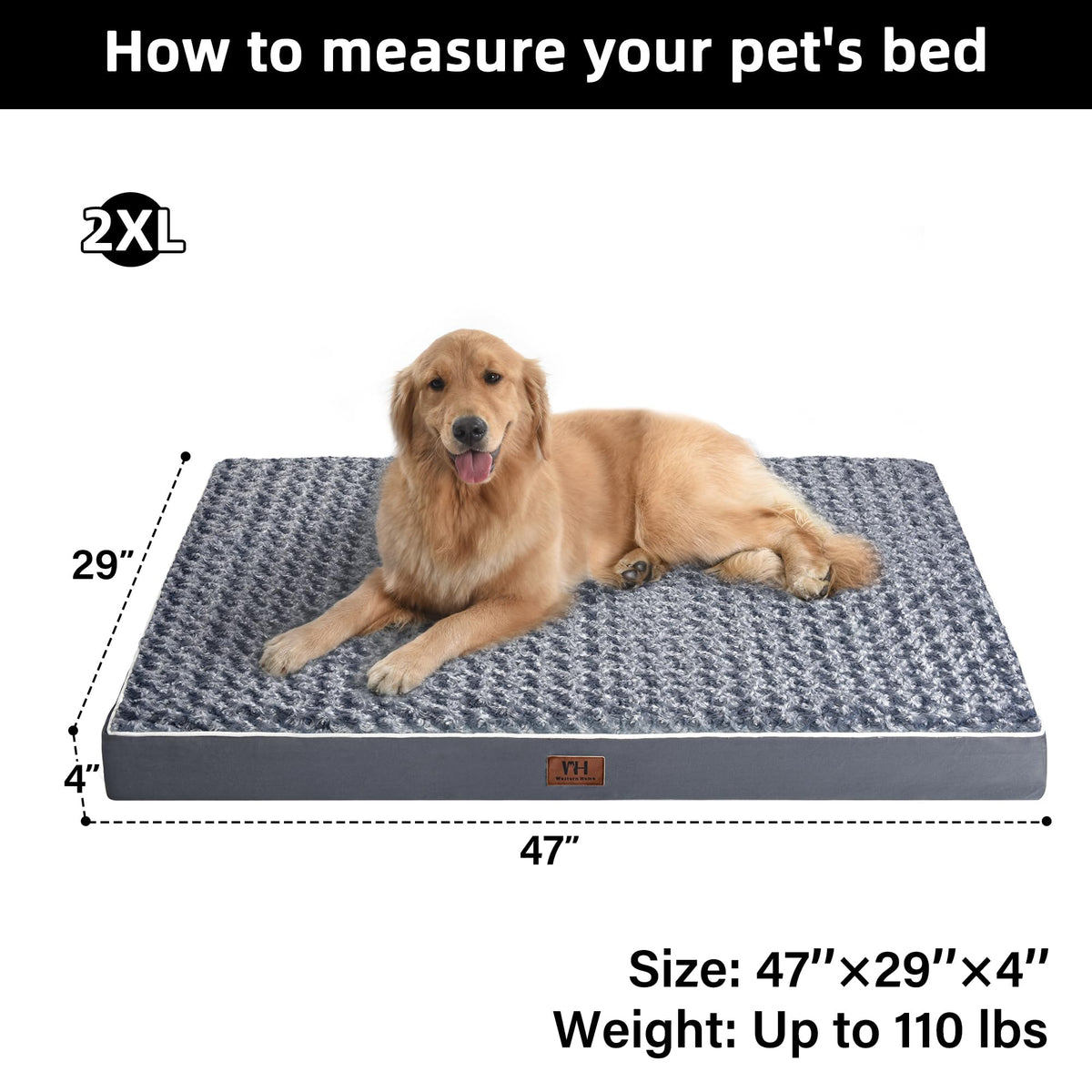 XXL Washable Dog Bed G58783