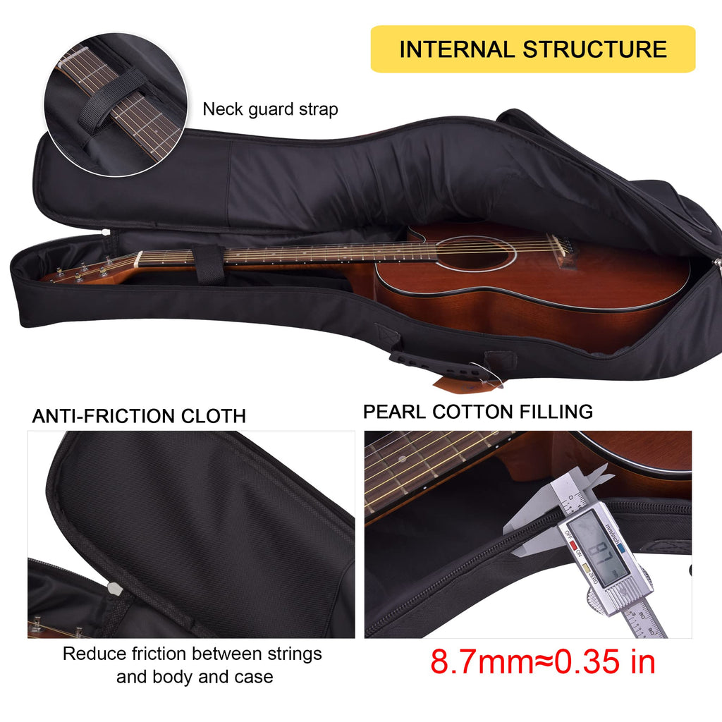 36 Inch Acoustic Guitar Case Soft Padded Gig Bag P307