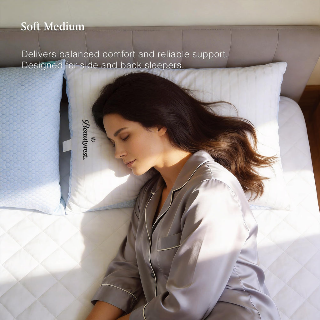 King Size Set of 2 Down Alternative Cooling Pillows R690