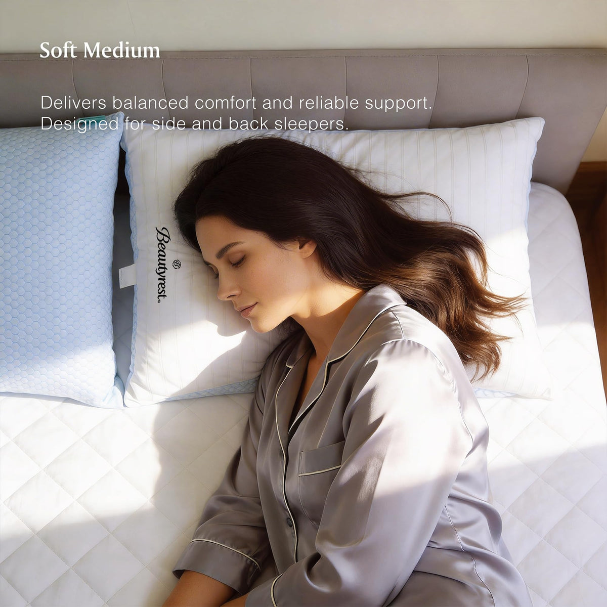 King Size Set of 2 Down Alternative Cooling Pillows R690