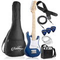 30-inch Kids Electric Guitar Beginner Kit with Amplifier, Blue D98316
