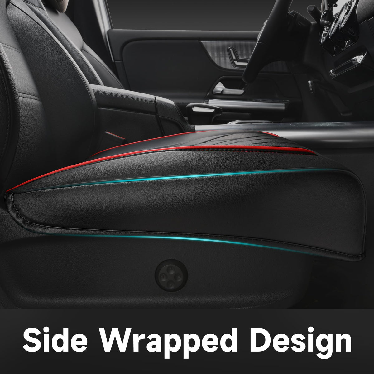 2 Pack Leather Front Car Seat Covers N308870
