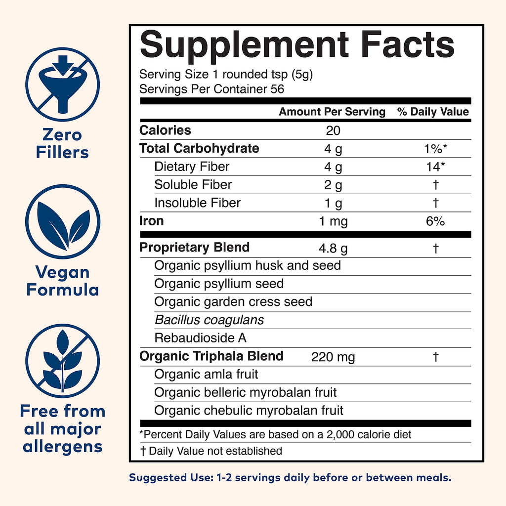 Psyllium Husk Powder 10 Oz I424832