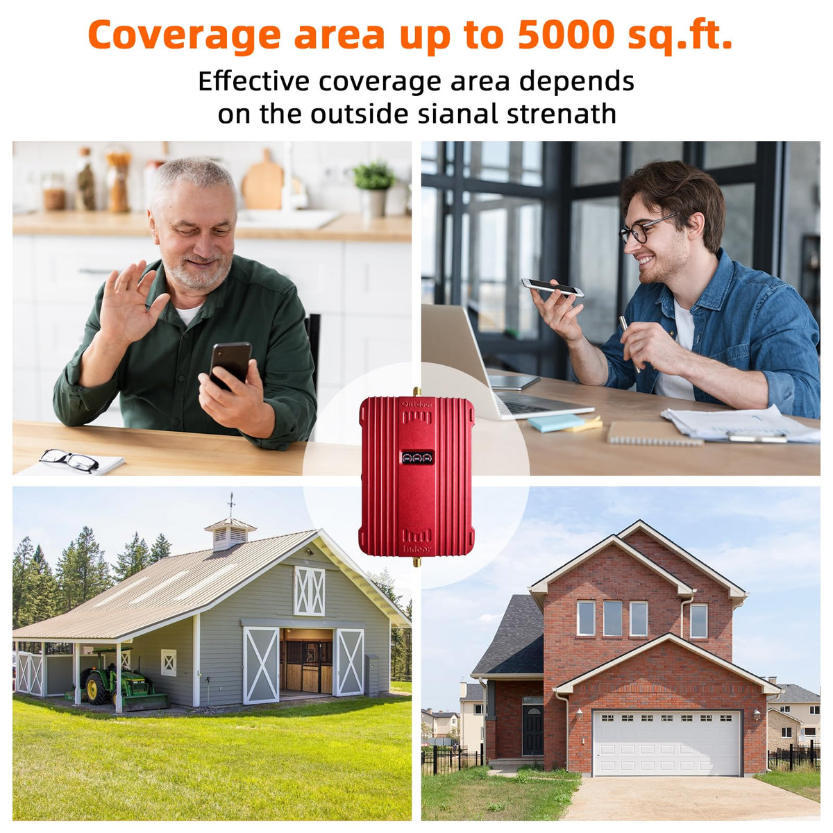 Cell Phone Signal Booster 5G 4G LTE R999